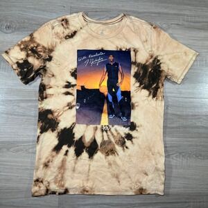 Jordan Will Revolution MJ Monday Bleach Dye Graphic T Shirt Men's Top Size L